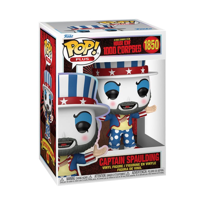 Funko Haus der 1000 Leichen Capt. Spaulding POP! Plus Vinyl Figur