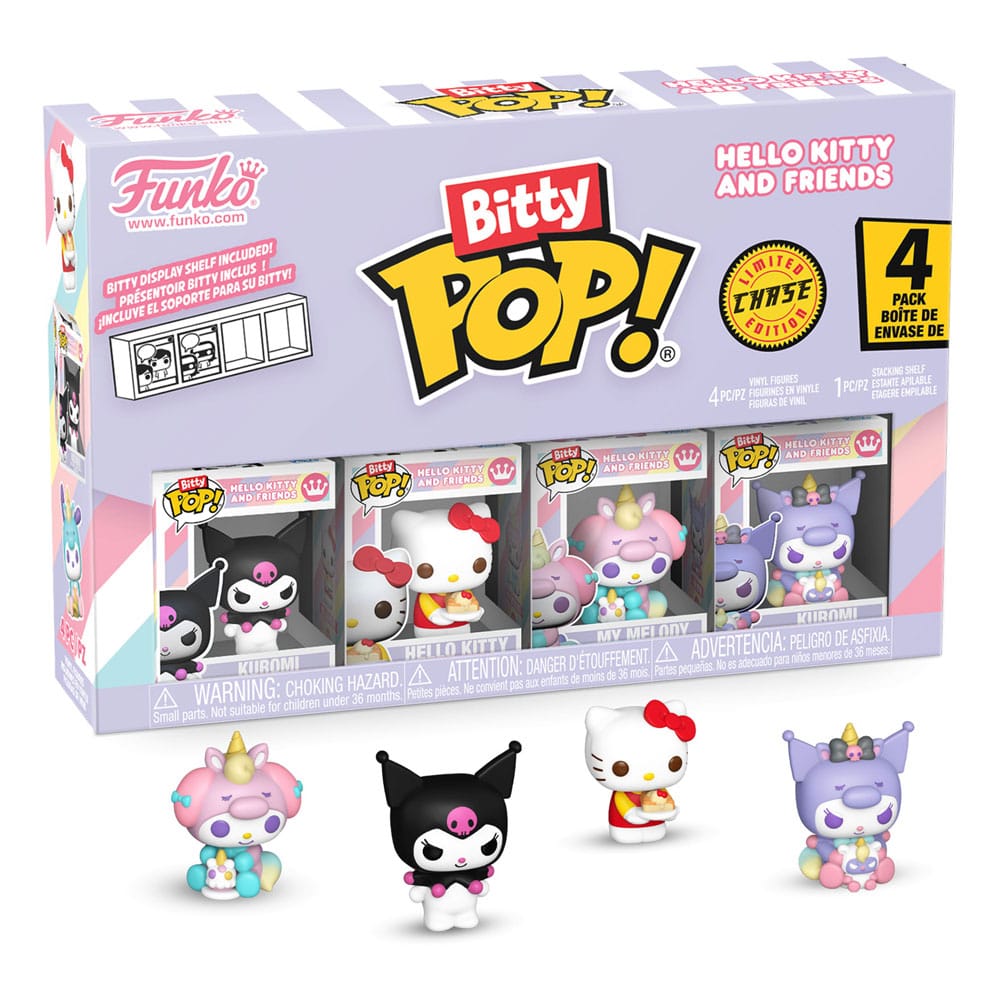Funko Hello Kitty and Friends 4er-Pack Series 3 Bitty POP! Vinyl Figuren