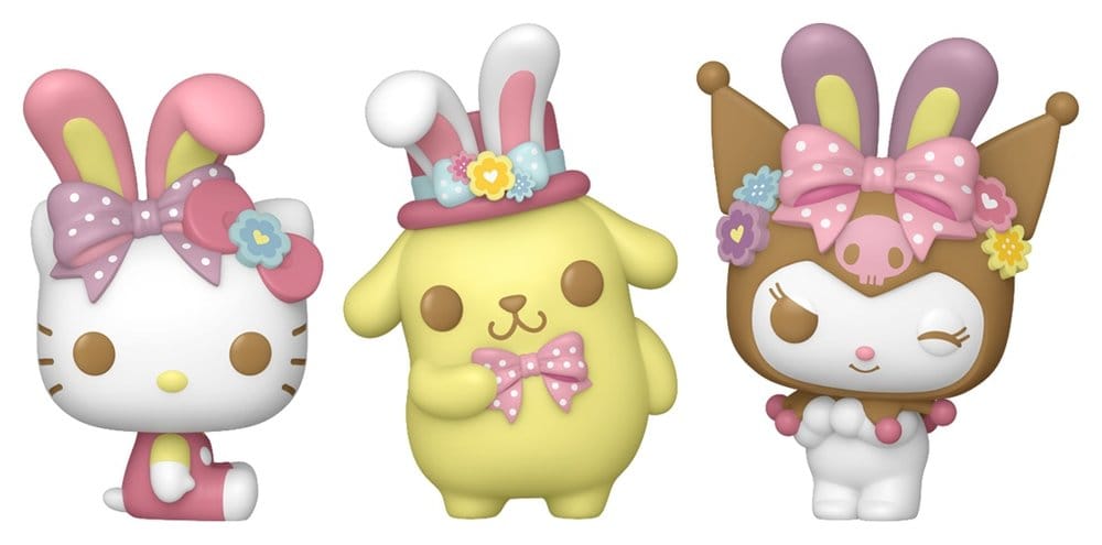 Funko Hello Kitty Easter Egg 3-Pack HK Pocket POP! Vinyl Figuren