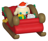Funko Hello Kitty Holiday- Sleigh with CMRL Bitty POP! Rides Vinyl Figur