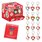 Funko Hello Kitty Mystery Animals Blind Box Display (12) Pocket POP! Vinyl Schlüsselanhänger