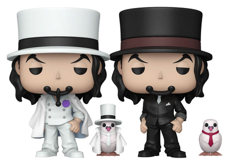 Funko *heo Exclusive Edition* One Piece POP!&Buddy Animation Vinyl Figuren Rob Lucci with Hattori w/Chase Sortiment (6)