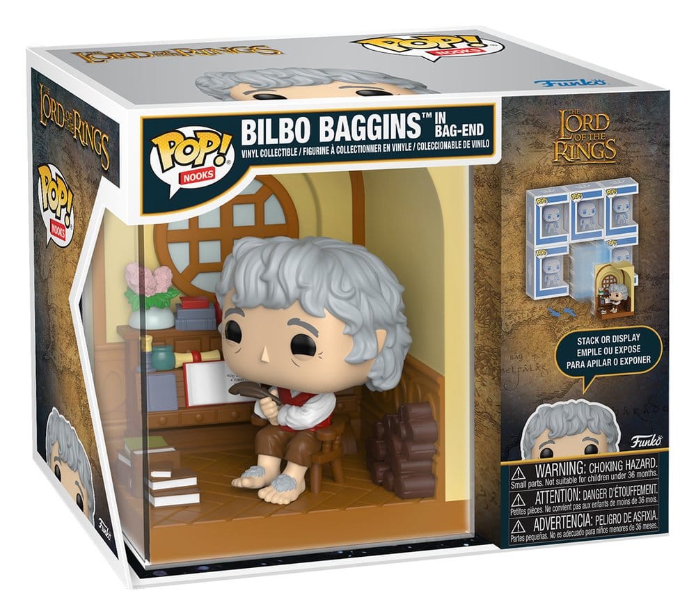 Funko Herr der Ringe Bilbo Beutlin POP! Nooks Vinyl Diorama