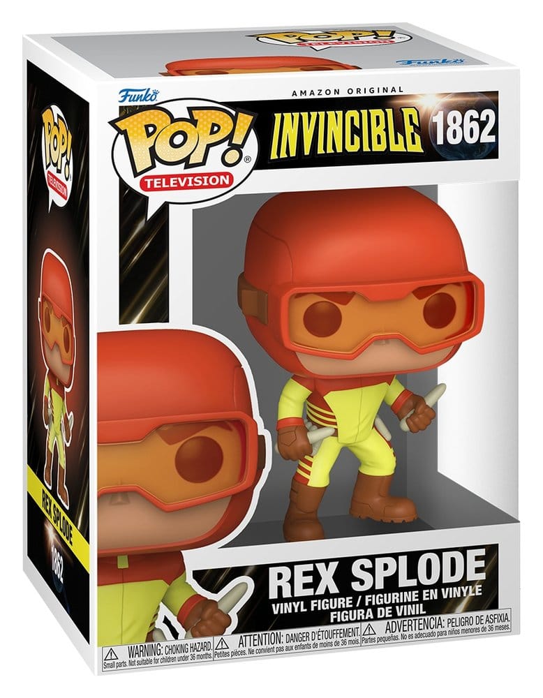 Funko Invincible 2 Rex Splode with Chase Sortiment (6) POP! Vinyl Figuren