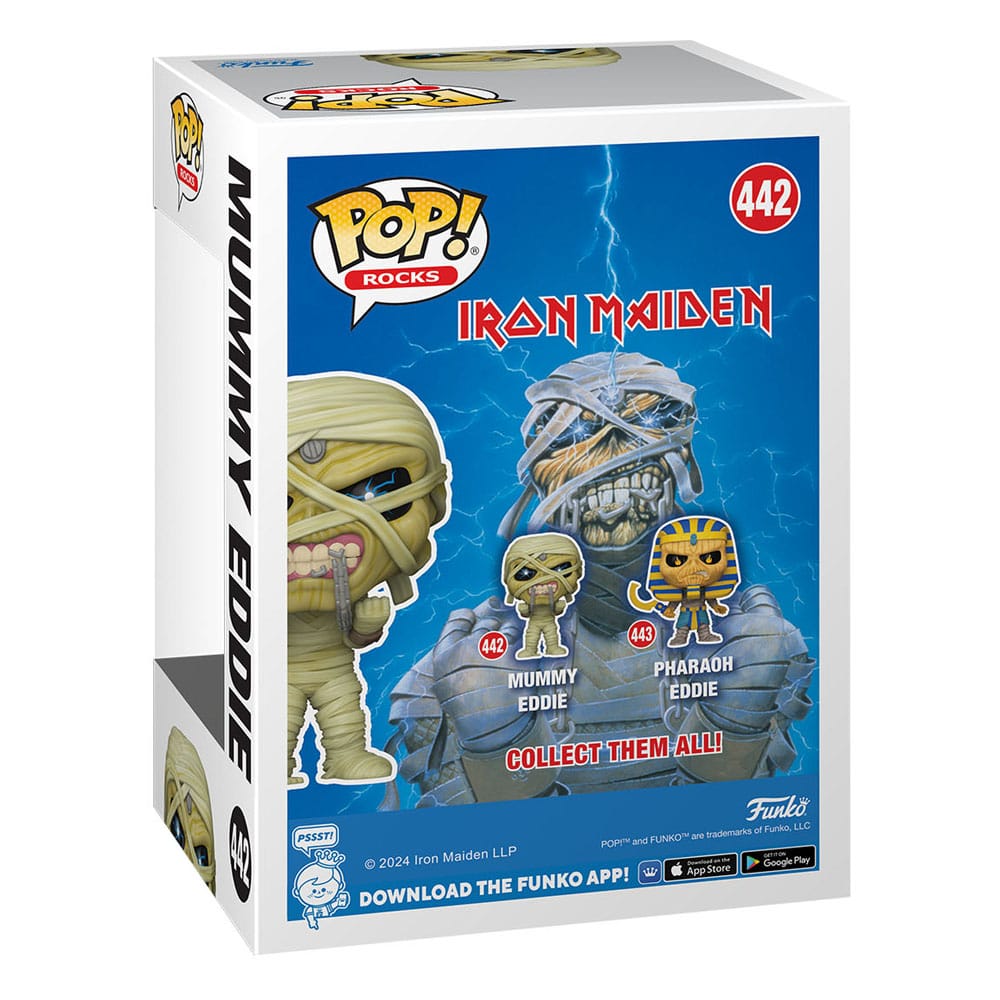 Funko Iron Maiden Eddie Mummy POP! Rocks Vinyl Figur