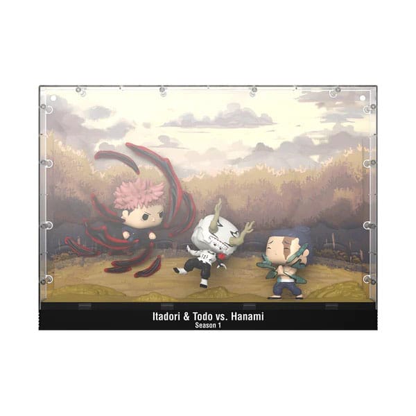Funko Jujutsu Kaisen Itadori & Todo vs Hanami POP Moments Vinyl Figuren