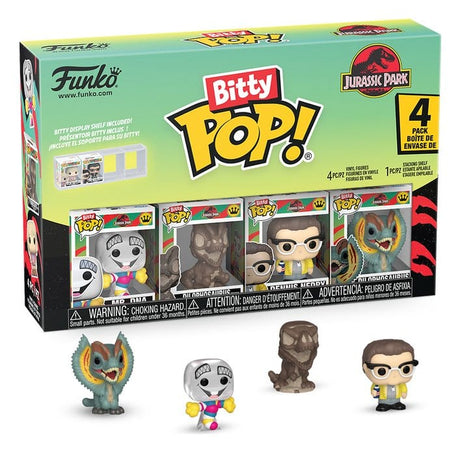 Funko Jurassic Park 4er-Pack Mr. DNA Bitty POP! Vinyl Figuren