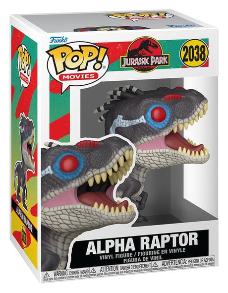 Funko Jurassic Park Alpha Raptor POP! Movies Vinyl Figur