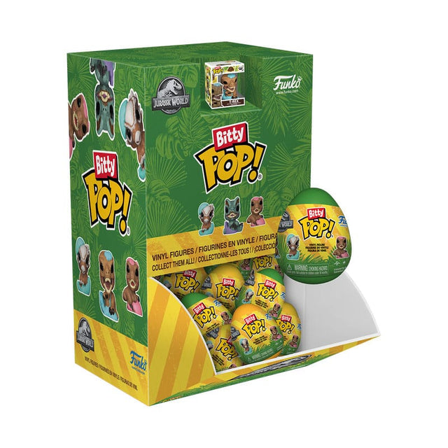 Funko Jurassic Park Easter Egg PDQ Display (24) POP! Vinyl Figuren