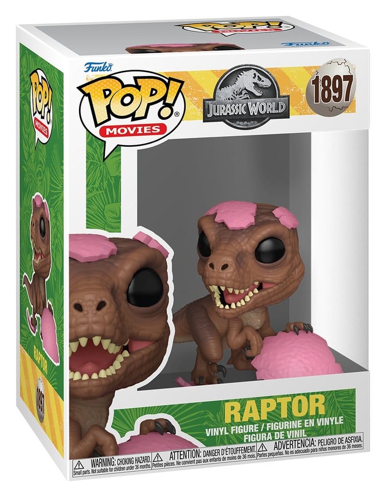 Funko Jurassic Park SPRG- Raptor POP! Movies Vinyl Figur