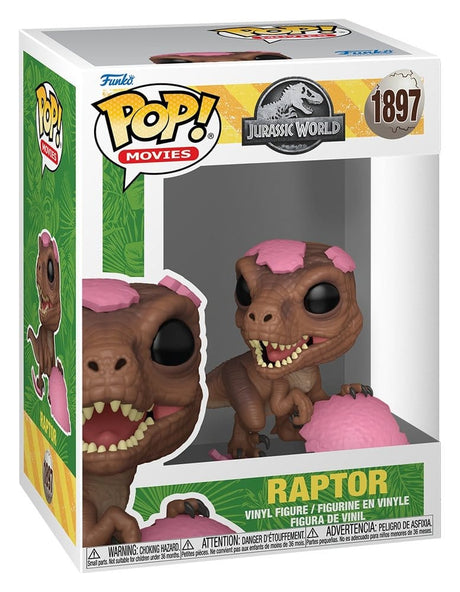 Funko Jurassic Park SPRG- Raptor POP! Movies Vinyl Figur