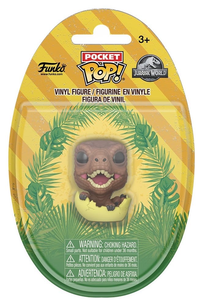 Funko Jurassic World Display (16) Pocket POP! Egg Vinyl Figuren