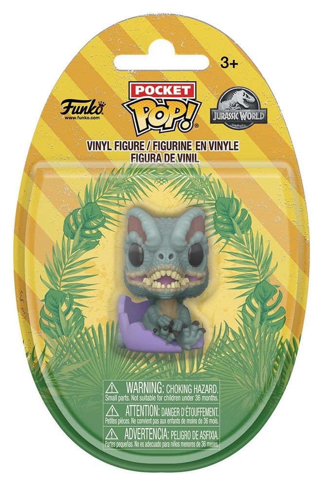 Funko Jurassic World Display (16) Pocket POP! Egg Vinyl Figuren