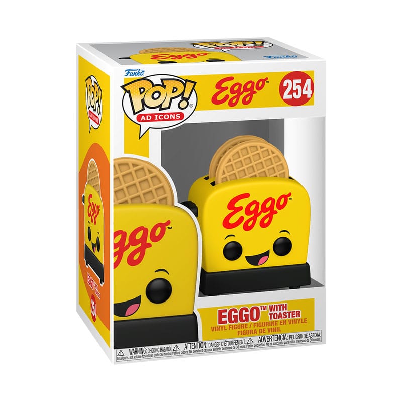 Funko Kellogg's Eggo w/ Toaster POP! Ad Icons Vinyl Figur