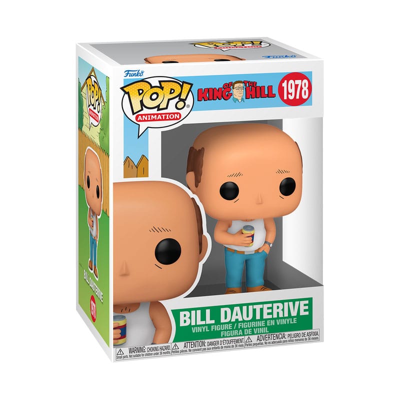 Funko King of the Hill Bill Dauterive POP! TV Vinyl Figur