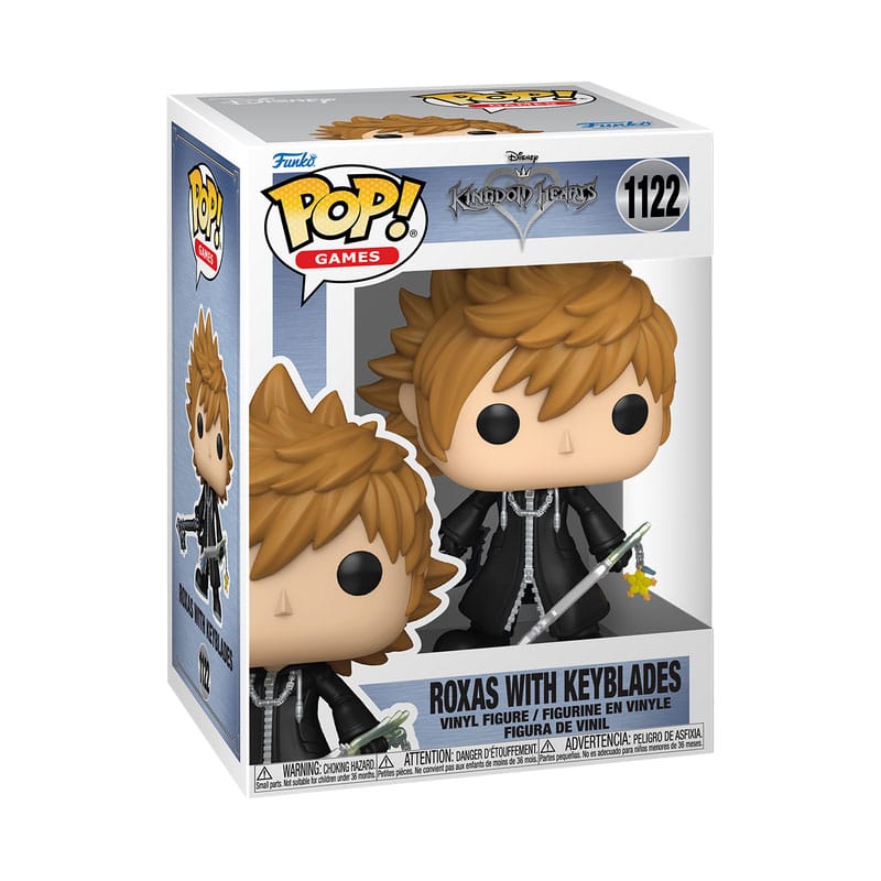 Funko Kingdom Hearts Roxas w/Keyblades POP! Games Vinyl Figur