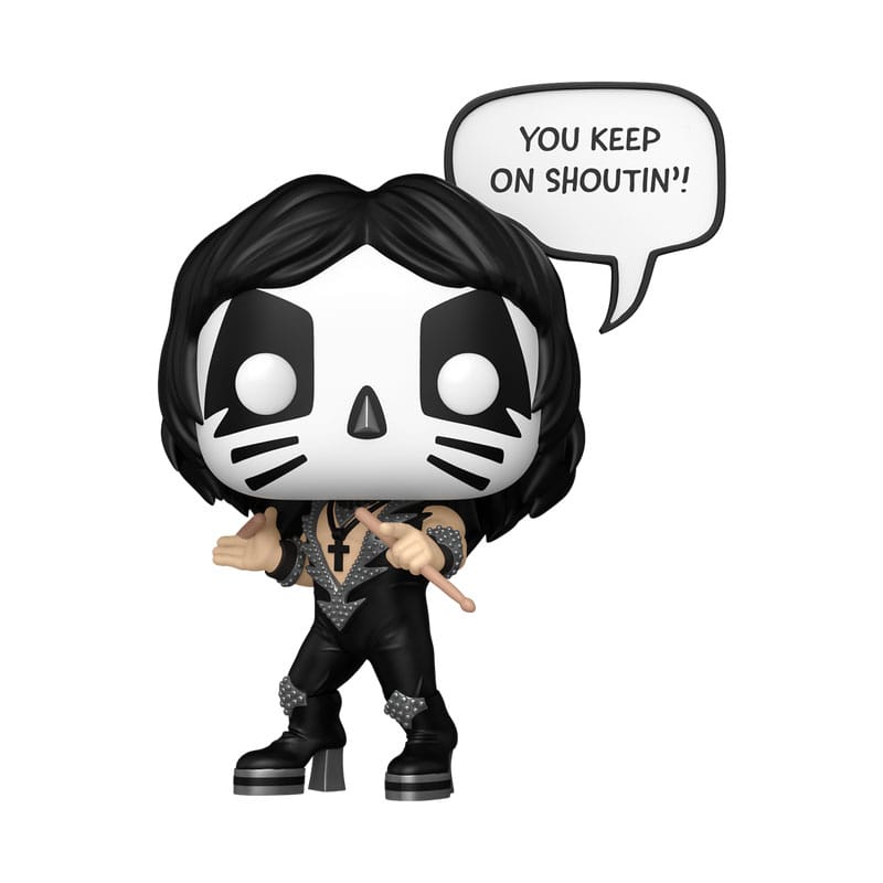 Funko KISS The Catman(R&R All Night) POP! Sayings Vinyl Figur