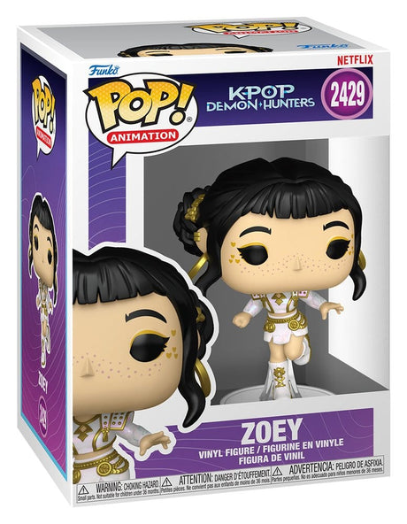 Funko KPop Demon Hunters Zoey POP! Animation Vinyl Figur