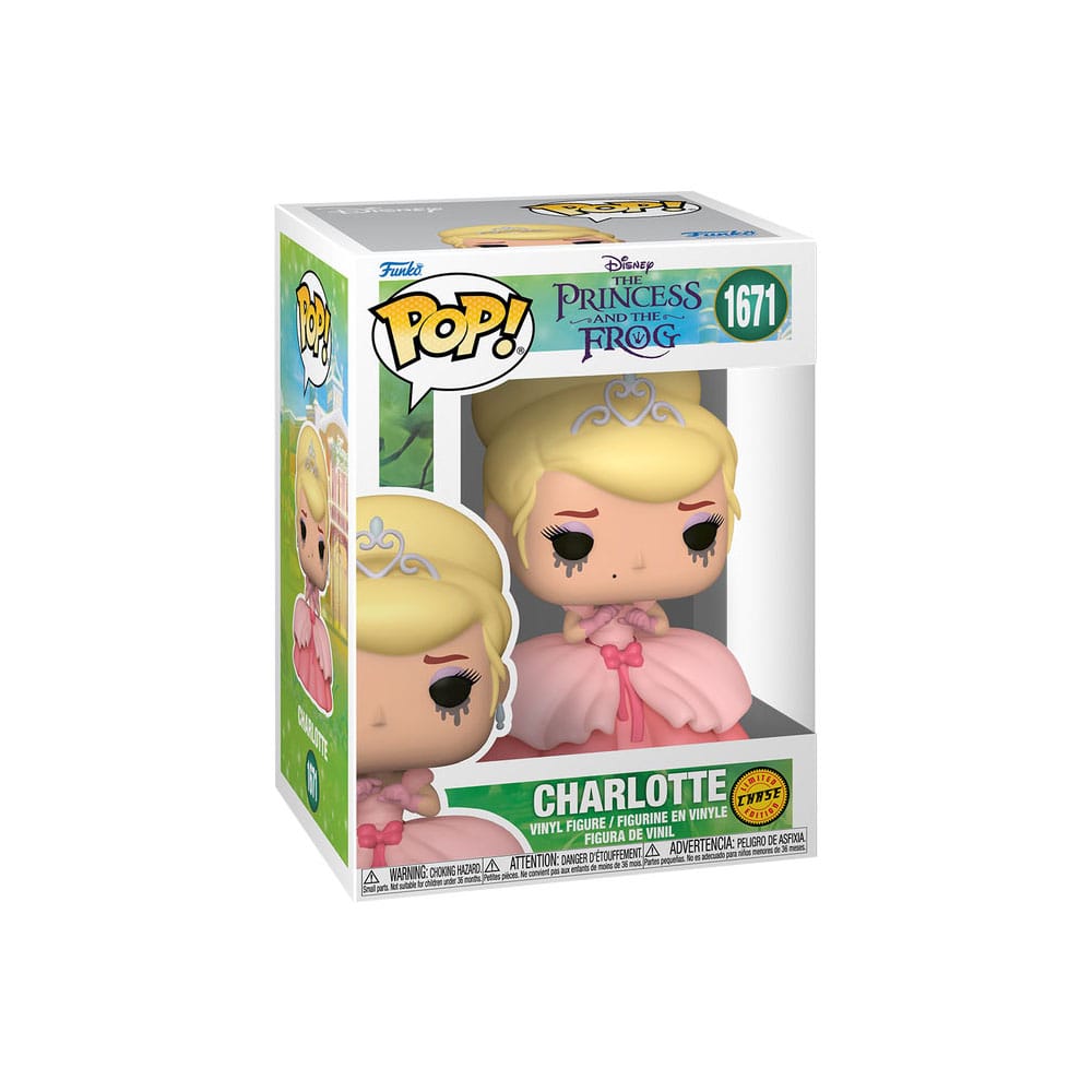 Funko Küss den Frosch Charlotte w/Chase Sortiment (6) POP! Vinyl Figuren