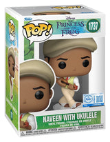 Funko Küss den Frosch Naveen w/Ukulele POP! Disney Vinyl Figur