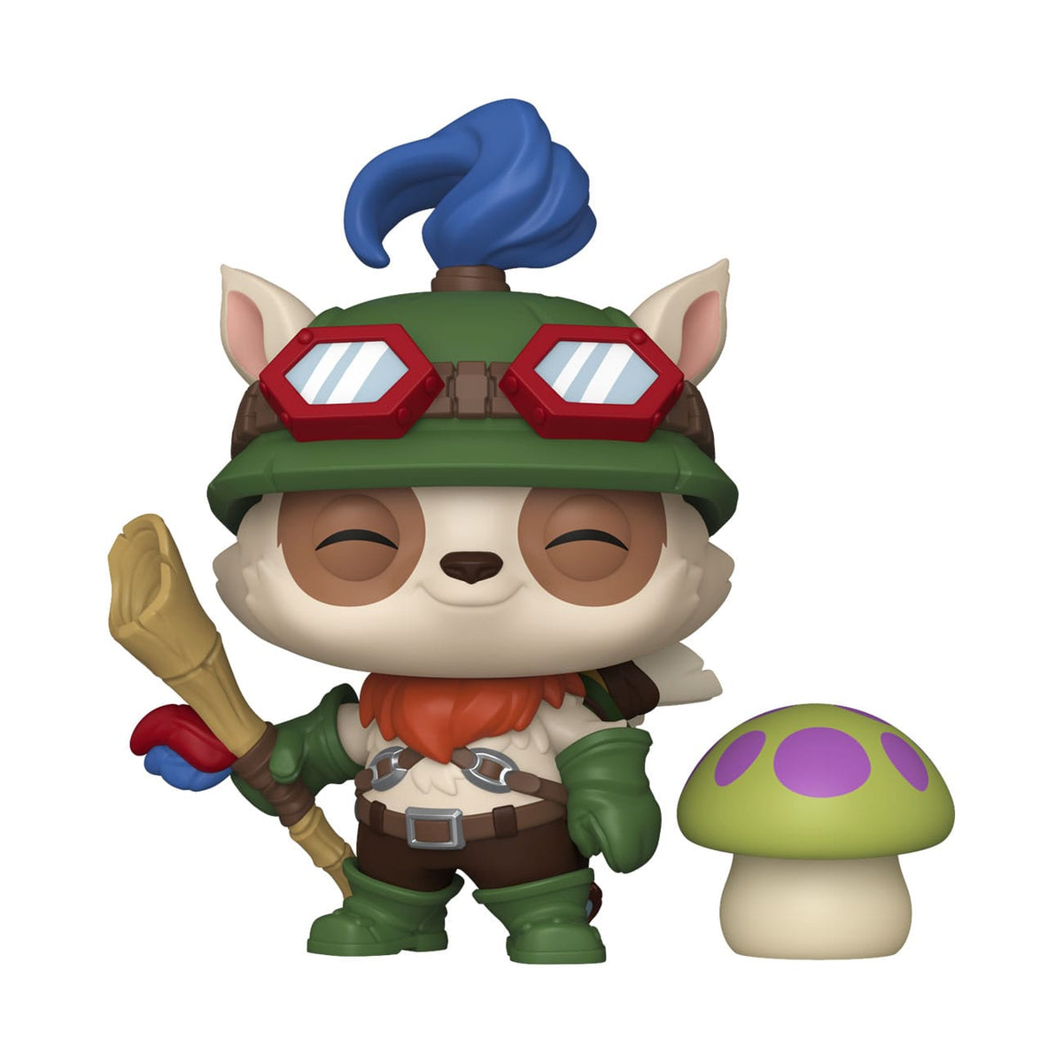Funko League of Legends POP!&Buddy Vinyl Figur Teemo w/Shroom