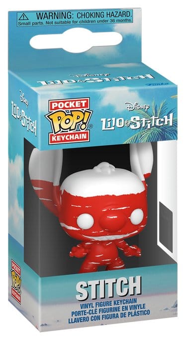 Funko Lilo $ Stitch Stitch Badness Level Display (12) Pocket POP! Vinyl Schlüsselanhänger