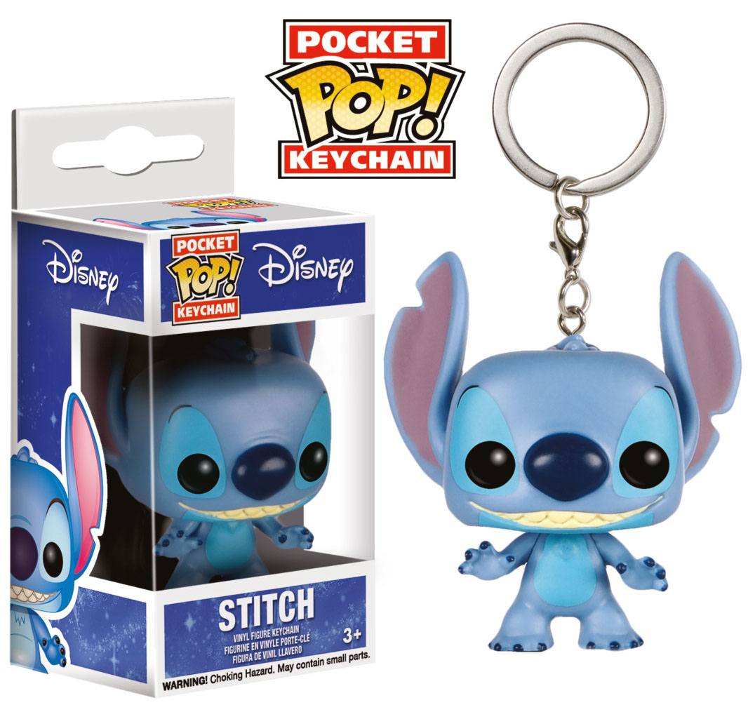 Funko Lilo & Stitch Stitch Pocket POP! Vinyl Schlüsselanhänger