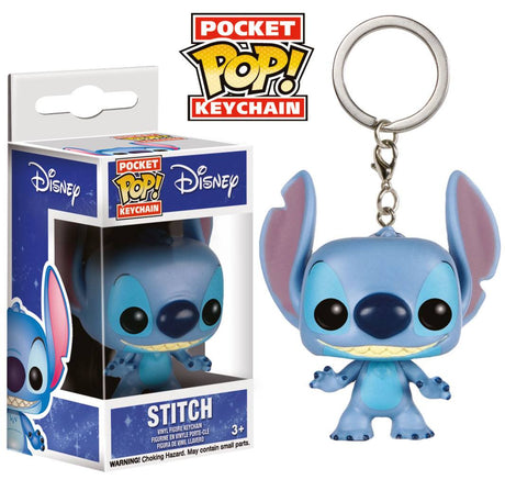 Funko Lilo & Stitch Stitch Pocket POP! Vinyl Schlüsselanhänger