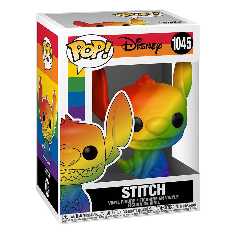 Funko Lilo & Stitch Stitch (RNBW) POP! Pride Vinyl Figur