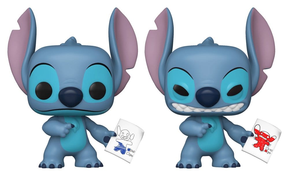 Funko Lilo & Stitch Stitch with Mood Chart w/Chase Sortiment (6) POP! Vinyl Figur