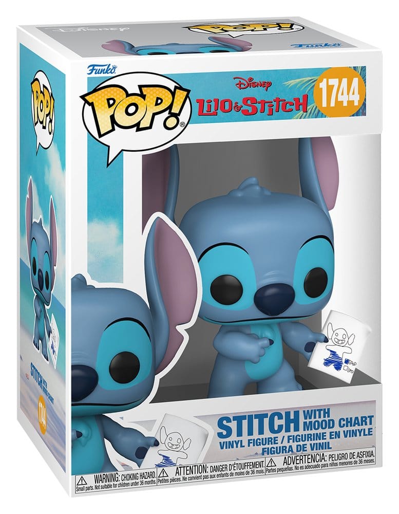 Funko Lilo & Stitch Stitch with Mood Chart w/Chase Sortiment (6) POP! Vinyl Figur