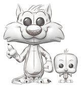 Funko Looney Tunes POP!&Buddy Animation Vinyl Figur Sylvester&Tweety