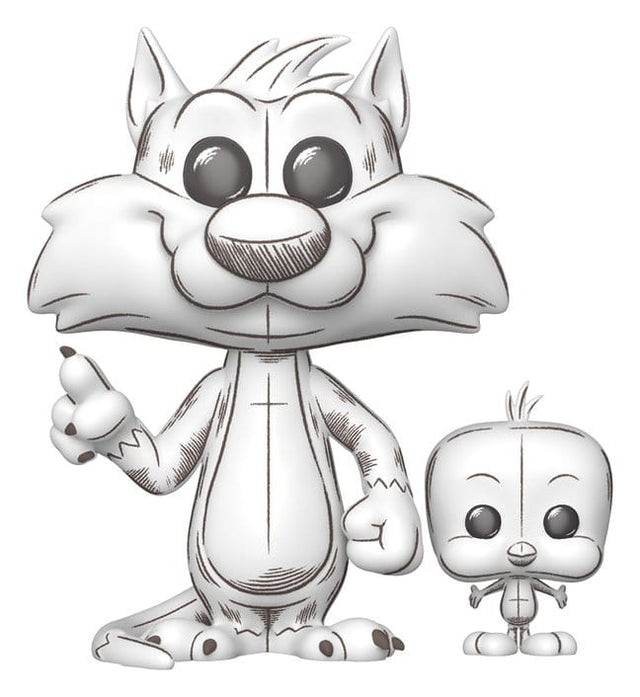 Funko Looney Tunes POP!&Buddy Animation Vinyl Figur Sylvester&Tweety