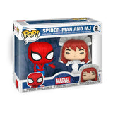 Funko Marvel 2er-Pack Superhero Couples- SM & MJ POP! Vinyl Figuren