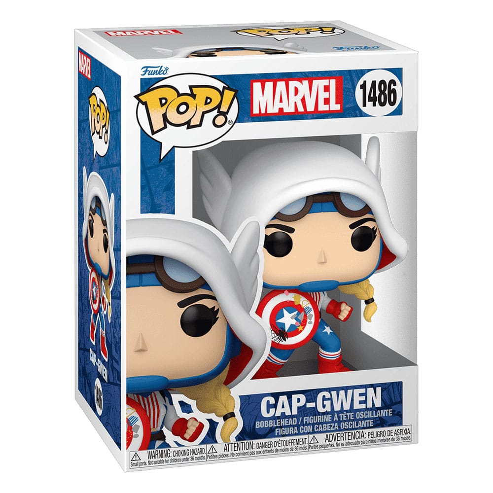 Funko Marvel Cap-Gwen POP! Vinyl Figur