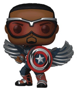 Funko Marvel Captain America (Sam Wilson) (Comic Deco) Exclusive POP! Comics Vinyl Figur