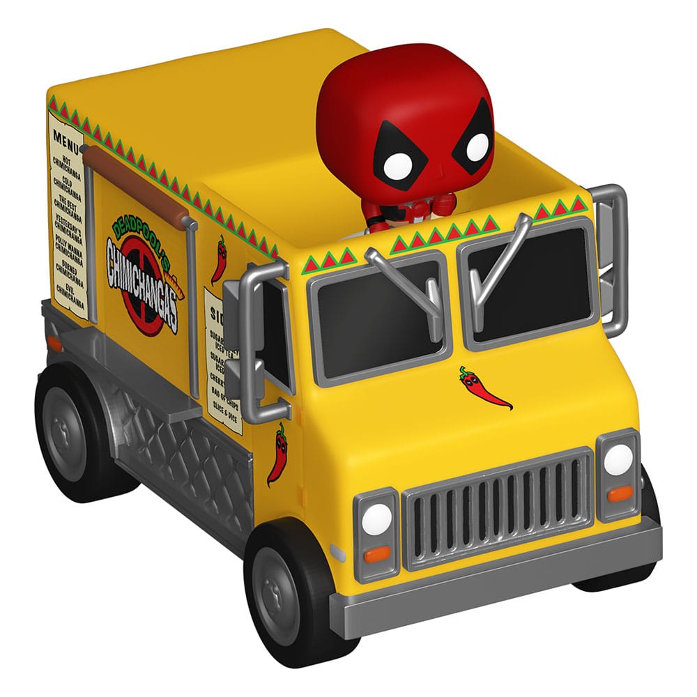 Funko Marvel Deadpool w/Chimichanga Truck POP! Rides Vinyl Figur