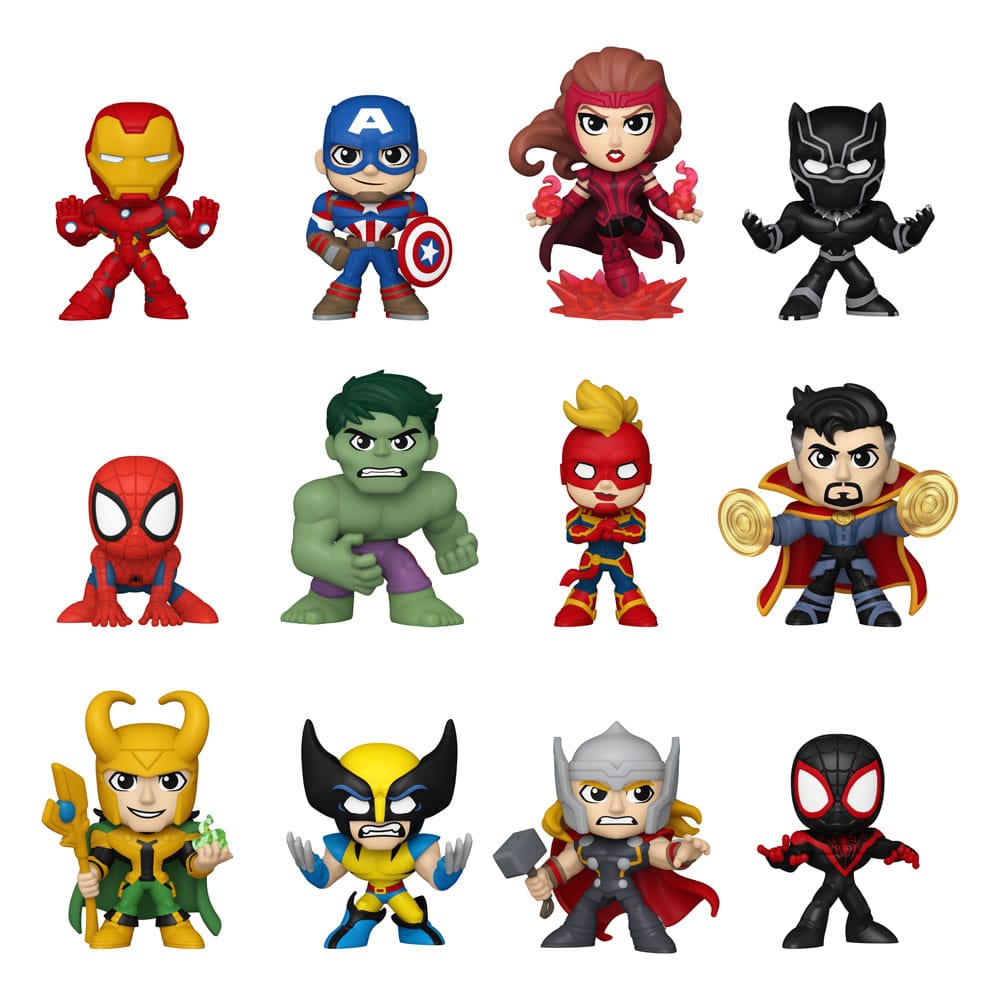 Funko Marvel Mystery Minis Minifiguren New Classics Display (12)
