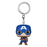 Funko Marvel New Classics - Captain America POP! Display (12) Vinyl Schlüsselanhänger