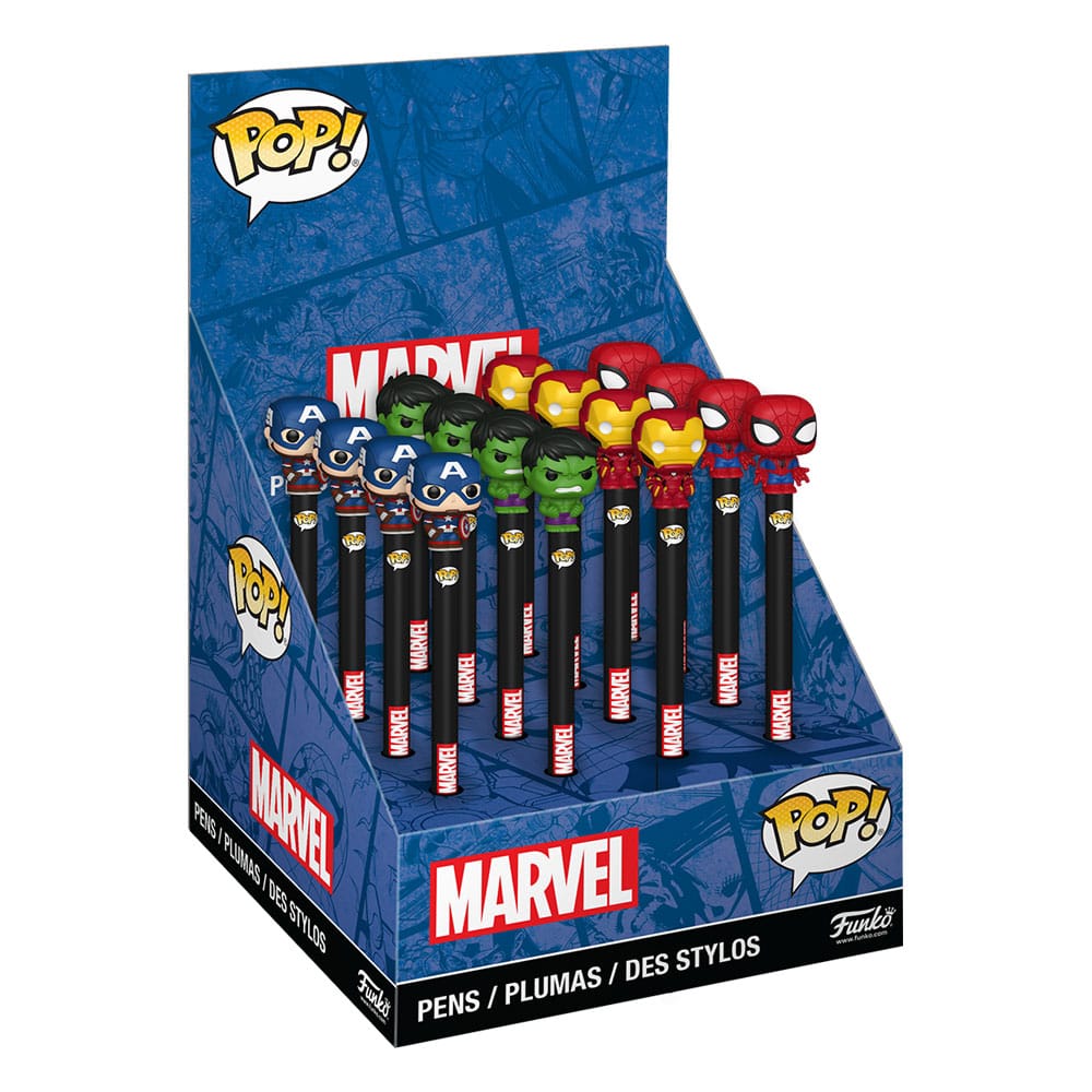Funko Marvel New Classics POP! Homewares Kugelschreiber mit Topper Display (16)