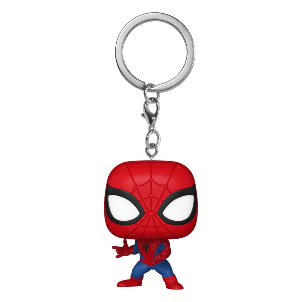 Funko Marvel New Classics - Spider-Man Display (12) POP! Vinyl Schlüsselanhänger