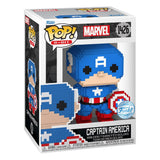 Funko Marvel POP! 8-Bit Vinyl Figur Captain America 9 cm