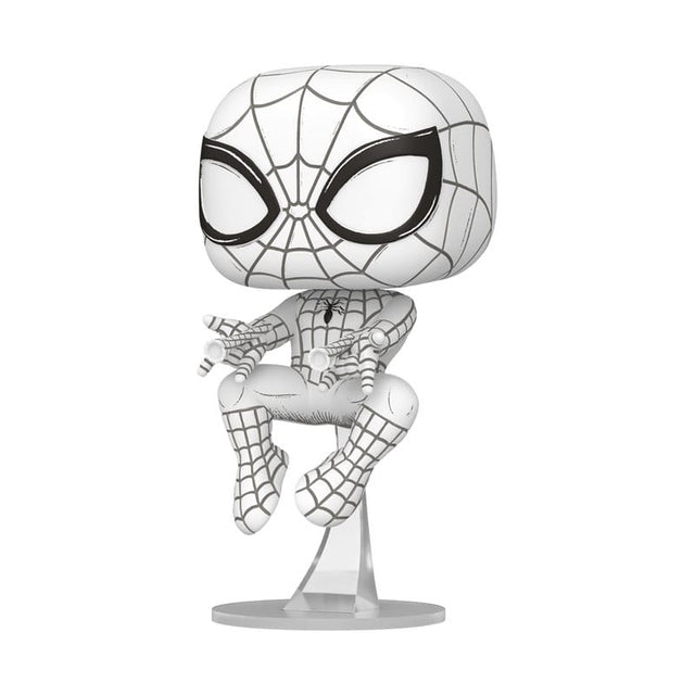 Funko Marvel Sketched - Spider-Man POP! Vinyl Figur