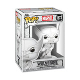 Funko Marvel Sketched - Wolverine POP! Vinyl Figur