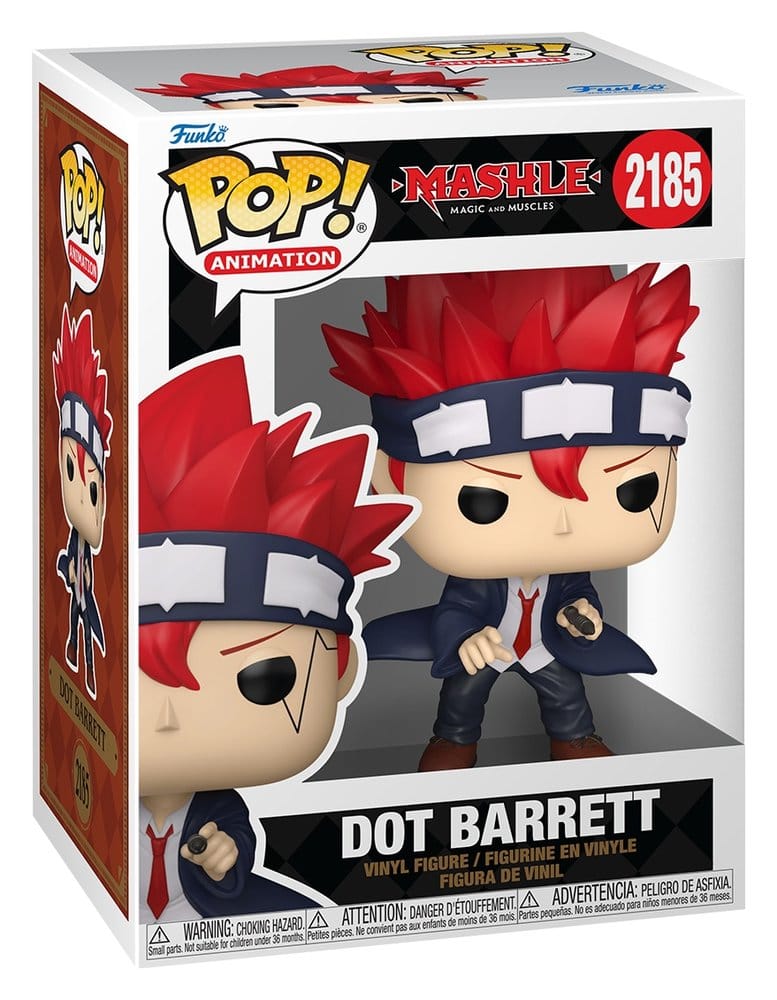 Funko Mashle Dot Barrett with Chase Sortiment (6) POP! Animation Vinyl Figuren