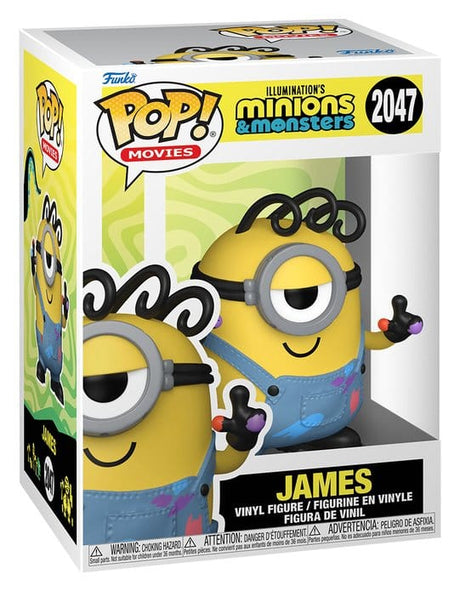 Funko Minions 3 James POP! Rocks Vinyl Figur