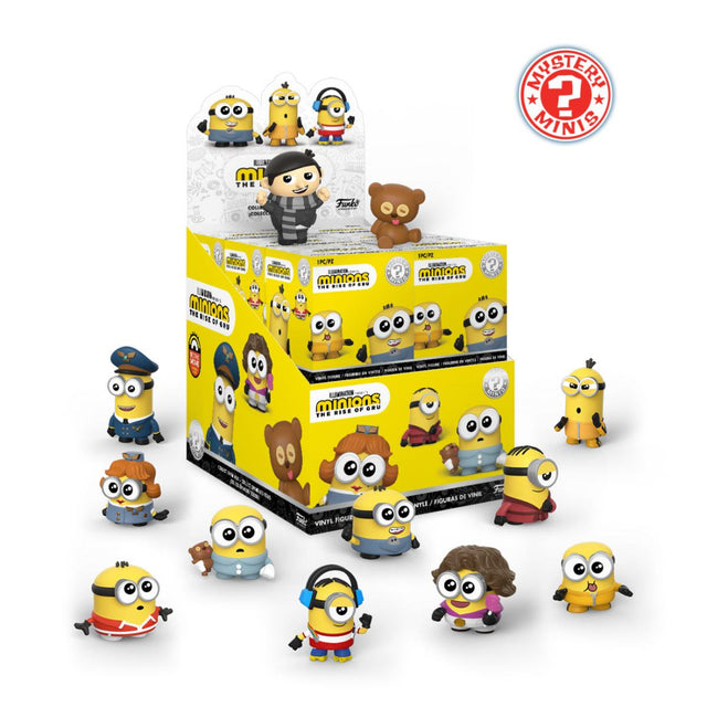 Funko Minions II Mystery Minis Vinyl Minifiguren Display (12)
