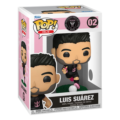 Funko MLS Inter Miami- Luis Suarez(away) POP! Sports Vinyl Figur