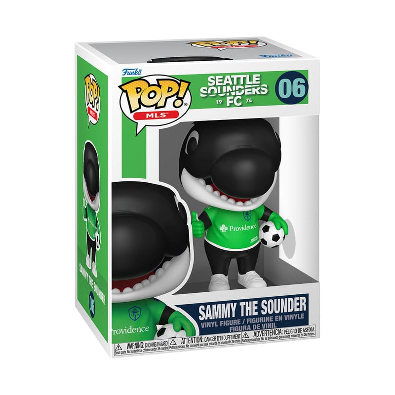 Funko MLS Sounders- Sammy the Sounder POP! Sports Vinyl Figur