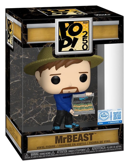 Funko Mr.Beast MrBeast (DGLT) POP! Icons Vinyl Figur